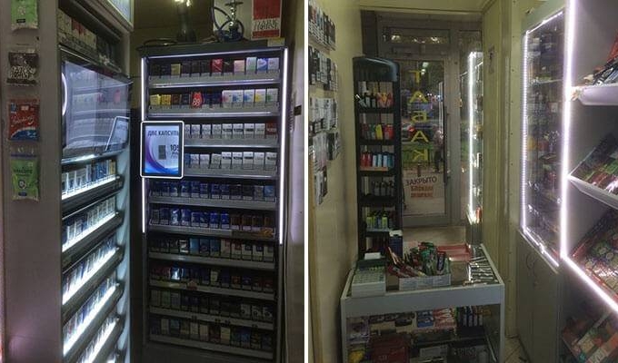 Перспективный магазин табака возле Академической