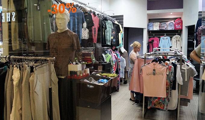 Магазин одежды и аксессуаров с высоким трафиком