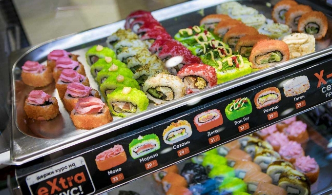 Сеть магазинов суши с высокими оборотами