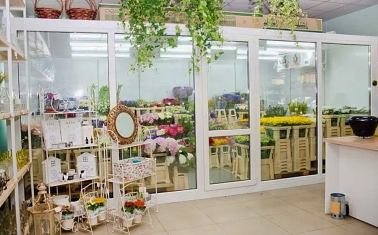 Брендированный цветочный магазин с постоянным трафиком