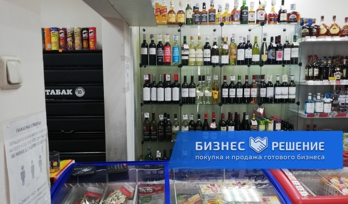 Продуктовый магазин с алкогольной лицензией в ЮЗАО