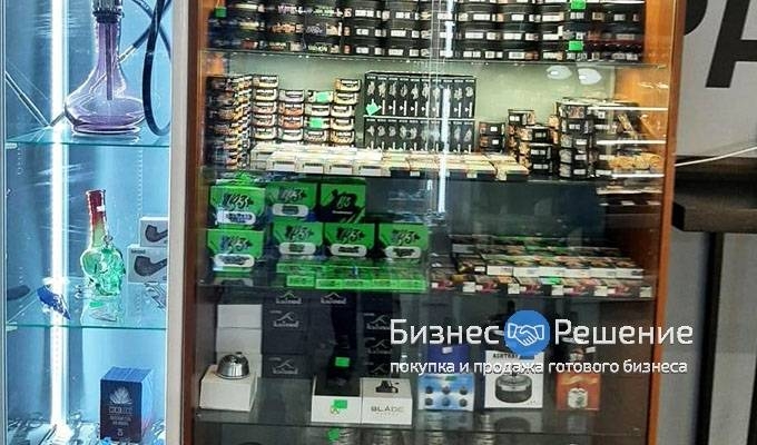 Табачный магазин в центре Москвы