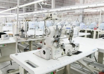 Швейное производство с современным оборудованием