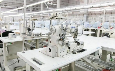 Швейное производство с современным оборудованием
