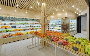 Успешный магазин фрукты-овощи с фреш-баром