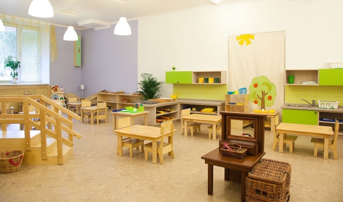 Укомплектованный детский клуб с мини-садом в хорошем районе