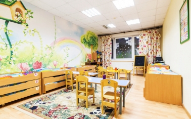 Детский сад с развивающим центром в новом районе Москвы