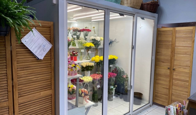 Прибыльный цветочный магазин в густонаселенном районе