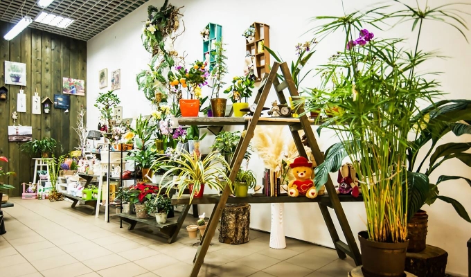 Сеть из 3-х цветочных магазинов с топовыми локациями