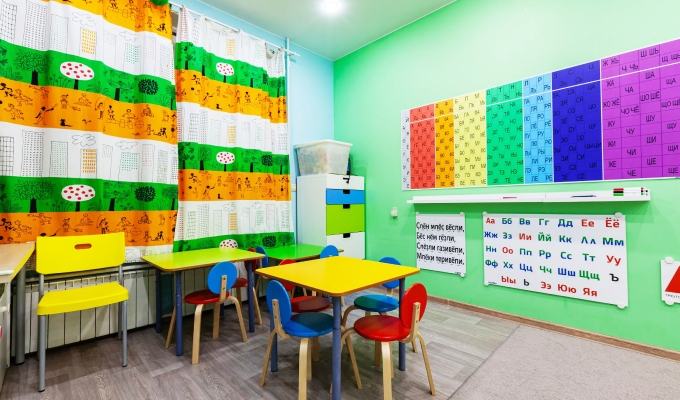 Современный детский сад в новом районе Петербурга