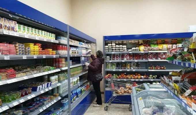 Успешный продуктовый магазин в Москве