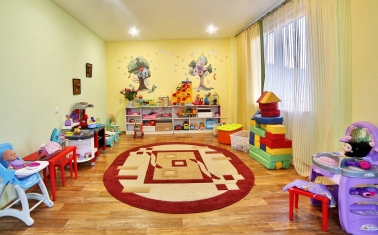 Благоустроенный детский сад с хорошем районе