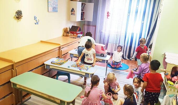Частный детский сад с базой постоянных клиентов