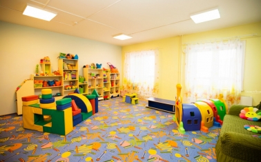 Детский сад в большом жилом массиве