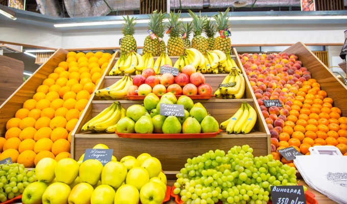 Успешный магазин фрукты-овощи с фреш-баром