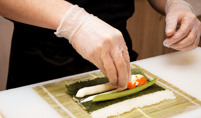 Доставка суши с высоким спросом