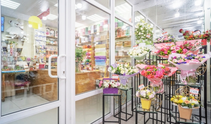 Популярный цветочный магазин с налаженной доставкой