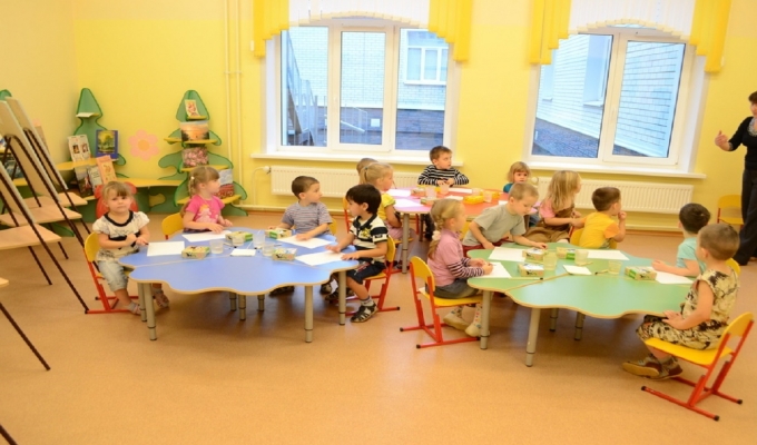 Детский сад в растущем районе с очередью на год вперед