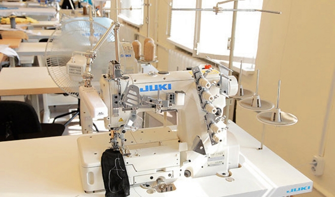 Укомплектованное швейное производство с налаженными процессами