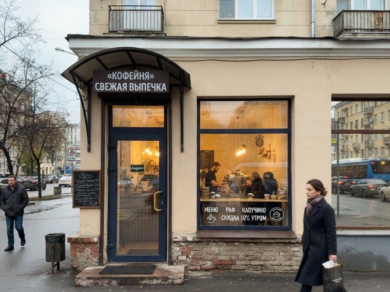 Кофейня в Москве с прибылью 195 тыс. в мес
