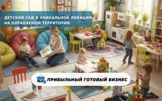 Детский сад в уникальной локации на охраняемой территории