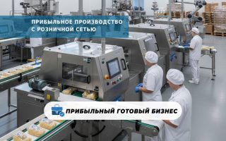 Прибыльное производство с розничной сетью