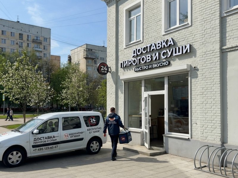 Доставка еды в Новом Уренгое с прибылью 3 млн в мес