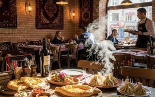 Прибыльное кафе грузинской кухни в Москве с доставкой