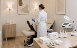 Косметологическая клиника с панорамным видом на Бурдж-Халифу