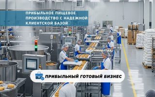 Продам прибыльное пищевое производство с надежной клиентской базой