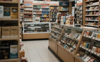Табачный магазин на первой линии у метро