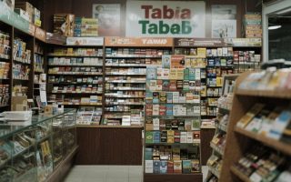 Табачный магазин с высоким доходом в супермаркете