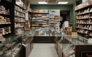 Табачный магазин с высоким доходом в супермаркете