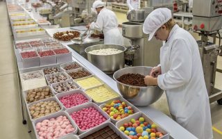 Кондитерская фабрика с современным оборудованием