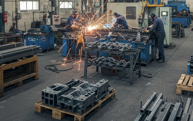 Автоматизированное производство металлоизделий