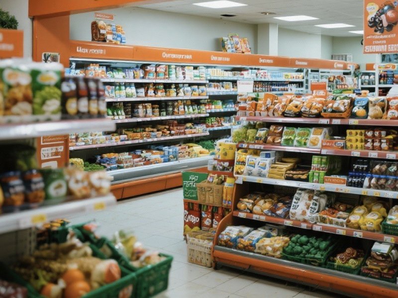 Продуктовый магазин в Москве