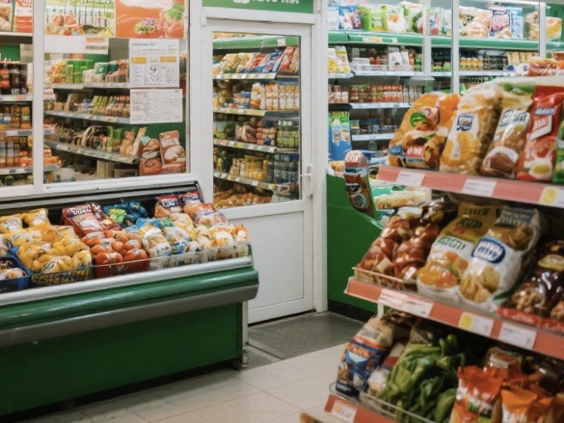Продуктовый магазин в Москве