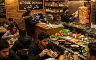 Кафе с шаурмой и пончиками в развивающемся районе города