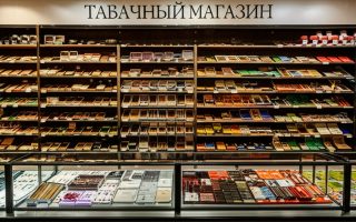 Табачный магазин с разливным пивом в центре жилого комплекса