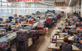 Швейный цех в бизнес-центре у метро Лианозово, Москва.