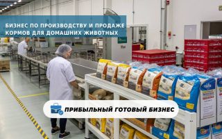 Бизнес по производству и продаже кормов для домашних животных