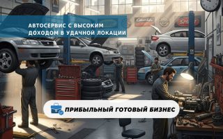 Автосервис с высоким доходом в удачной локации