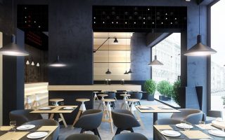 Кафе с алкогольной лицензией и просторной кухней
