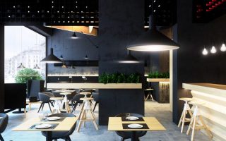 Кафе с алкогольной лицензией и просторной кухней