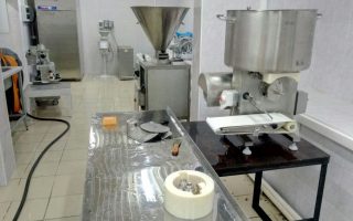 Завод по переработке мяса с полностью укомплектованным цехом