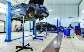Автосepвис с большой площадью