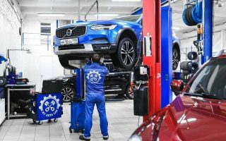 Автосepвис с большой площадью