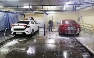 Известная автомойка в центре города