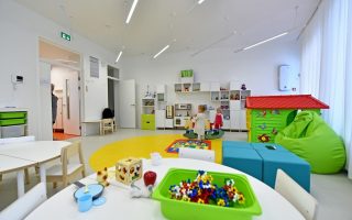Современным детский сад на территории заповедной зоны