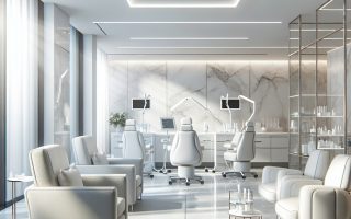 Клиника косметологии в развивающемся районе